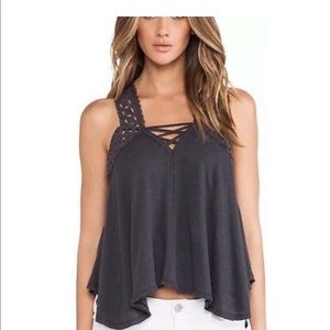 Free People Crochet Tank